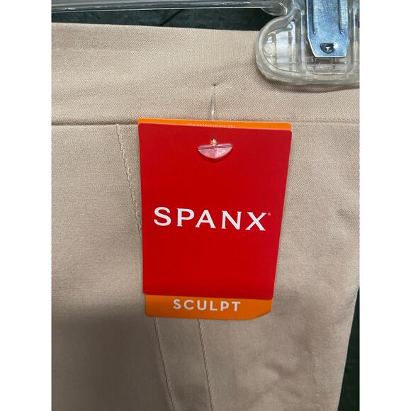 Spanx Sculpt High-Waisted Mid-Thigh Shorts XL TG Soft Nude | MSRP $78 - Picture 3 of 5